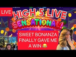 SHELLY WENT LIVE🚨HIGH 5 CASINO🚨SWEET BONANZA SHOWED ME LOVE 😂 #live #high5gaming