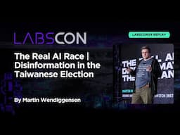 LABScon24 Replay | The Real AI Race: Disinformation in the Taiwanese Election | Martin Wendiggensen