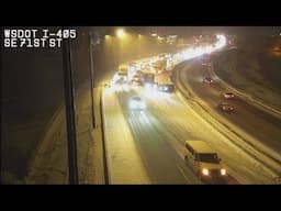 I-405 north closed in Bellevue due to multiple crashes, spinouts