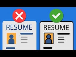 Resume mistakes preventing you from getting hired