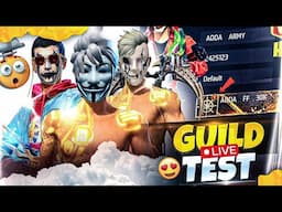 🔴[Live] 1v2 Hardest Guild Test 🔥ADDA ARMY🔥😎!!  #classyff #nonstopgaming #freefire