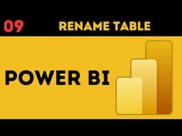 Rename Table in Power BI