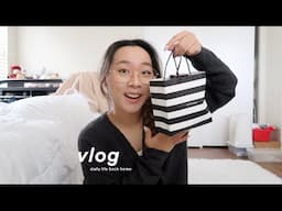 vlog | trying passport makeup, favorite matcha recipe, mini fall haul🍵🛍️