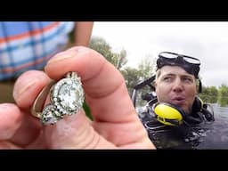 Most expensive ring ever found under water!!