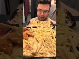 Fettuccine Alfredo Mukbang ASMR