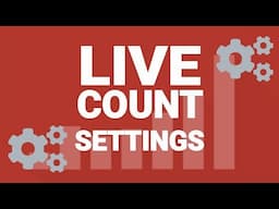 How to adjust your Social Blade Live Subscriber Counter Settings