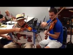 Classical Violin Duet with my Grandpa (93 Years Old)