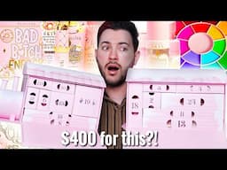 I spent $400 on an Advent Calendar?!... unboxing the viral P. Louise Makeup Train