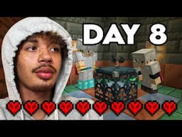 Exploring A TRIAL CHAMBER In Minecraft (DAY 8)