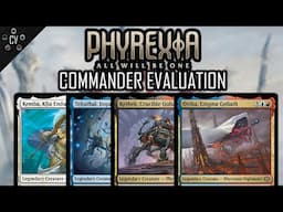 Evaluating the Commander Options from Phyrexia: All Will Be One