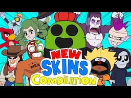 BEST SKINS IDEAS BRAWL STARS ANIMATION COMPILATION #62