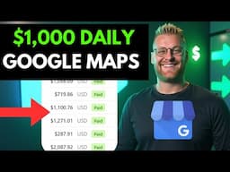 EASIEST Way to Make $1,000 DAILY With Google Maps / ChatGPT (Works For Beginners)