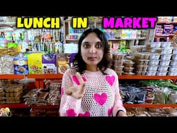 LUNCH IN MARKET | Aayu and Pihu Show