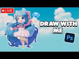 Jinx Fan Art, Tea, and Good Vibes, Productivity Stream | !YouTube !Discord !Etsy