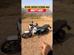 Royal Enfield Scram 440 - What’s New? | BikeWale #shorts