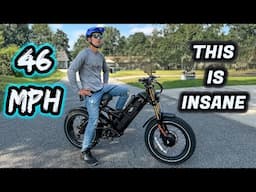 THIS 46 MPH E-BIKE IS INSANE | EAHORA ROMEO 2