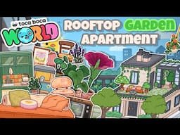 Rooftop Garden Apartment Review! 🪴| Toca Boca World (OUT NOW!) Home Designer