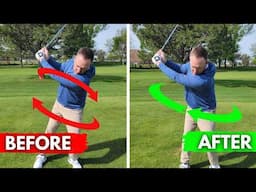 How to Stop Hanging Back and Get Through the Golf Ball