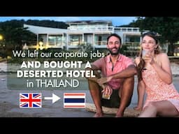 English couple took over an abandoned hotel on a tropical island in Thailand | expats in Koh Lanta