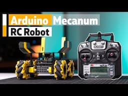 How To Make Arduino Mecanum RC Car using a drone Transmitter (Tutorial)