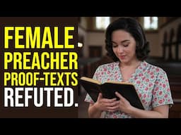 Female Preacher Prooftexts Considered and REFUTED