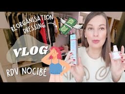 VLOG : Déçue de mon Rdv Nocibé + Haul et réorganisation du dressing.