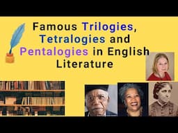 Famous Trilogies, Tetralogies, & Pentalogies in English Literature #Literature #englishliterature