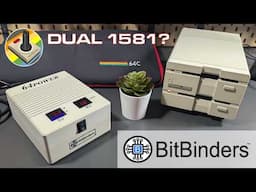 💾️ BitBinders Dual Disk Drive Changes the Commodore 64 Forever!