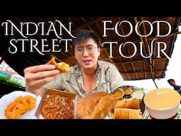 INDIAN STREET FOOD TOUR - WORLD FAMOUS Jalebi Rabdi, Dosa, Kachori in Jodhpur, India!