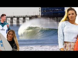 Firing Oceanside Surf with Lakey Peterson & Caroline Marks