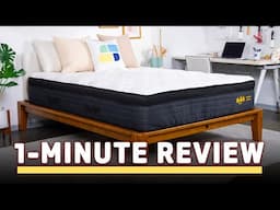 Nolah Evolution Comfort+ 1-Minute Mattress Review