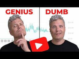 The "Dumb Genius" Rollercoaster of YouTube Growth