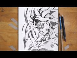 How to Draw Goku Super Saiyan 1 – Easy Step by Step Tutorial!