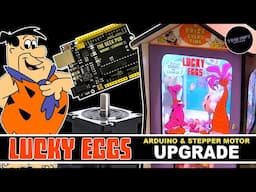 Flintstones LUCKY EGGS Arduino and Stepper Motor Conversion