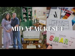 Mid Year Review | goals, debt-free update, reflections & free template