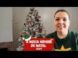 Que comece o Natal! Montamos a nossa árvore de Natal de 2024 🎄 #natal