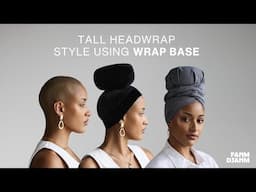 Large Top Bun Tutorial on Bald Head