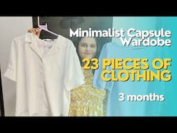 Minimalist Capsule Wardrobe - July to Sep | Indian Minimalist