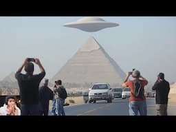 Alien UFO Was Visible on Pyramid...