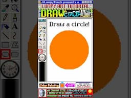 Draw a CIRCLE! 1 MINUTE Art Tutorial!