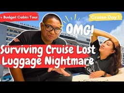 Lost Luggage Nightmare! How We Survived Day 1 of Our Cruise