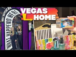 GOODBYE VEGAS...HELLO HOME & SURPRISE BIRTHDAY PACKAGES FOR ME | TRAVELING HOME FROM VEGAS