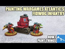 What the F.O.D? Painting Quar Fidwogs - Wargames Atlantic Plastics [How I Paint Things]