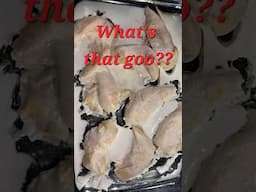 GROSS GOO COMES OUT OF CHICKEN!! #shorts #cooking #food #chicken #information