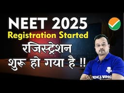 NEET 2025 Application Dates. Live Now. NEET 2025 registration started ! Last date to Apply 7th March