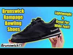 Brunswick Rampage Bowling Shoe Review & In Action!