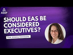 Should EAs Be Considered Executives?