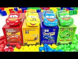 🔴 Lightning Mcqueen Colors Cars Toys Rainbow Friends Learn Colors Video for Kids