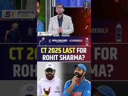 CHAMPIONS TROPHY 2025 ROHIT SHARMA KA AAKHIRI TOURNAMENT? #rohitsharma #championstrophy2025