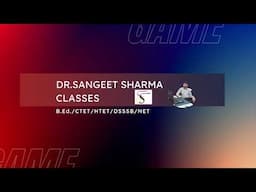 Dr.Sangeet Sharma Classes Live Stream